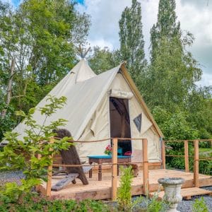 ABN – Au Bonheur Nomade – Tipi Trappeur – Vue extérieure
