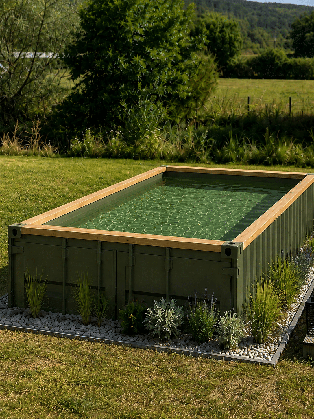 Le Cube à Frénois — 50 m² sur l’Ignon avec bain nordique au bois à Frénois