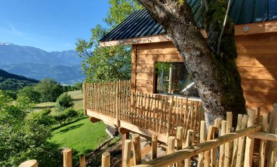 Havre de Paix – Cabane perchée en Chartreuse – Sauna