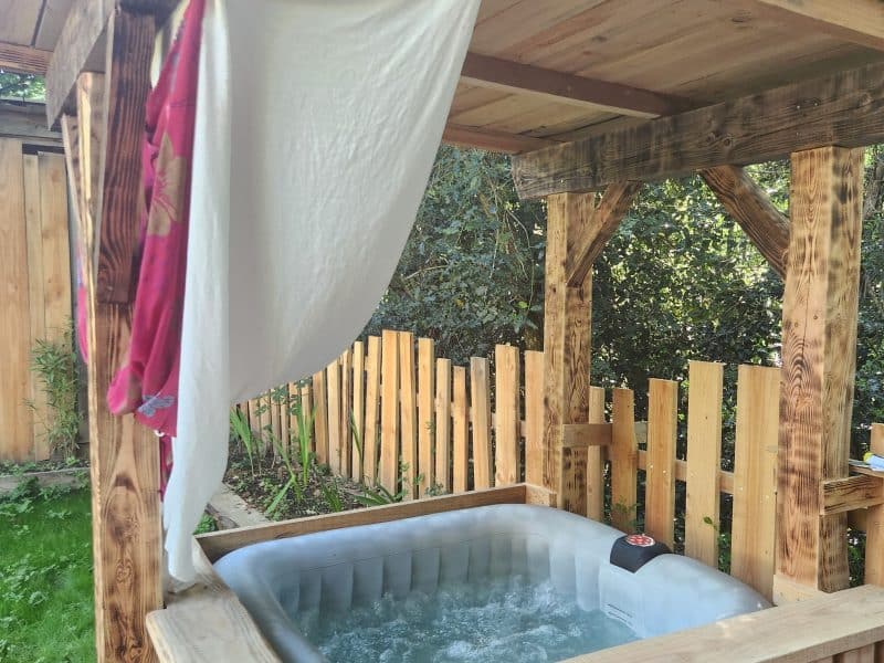 cabane jacuzzi
