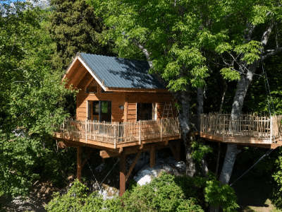 Havre de Paix – Cabane perchée en Chartreuse – vue 3
