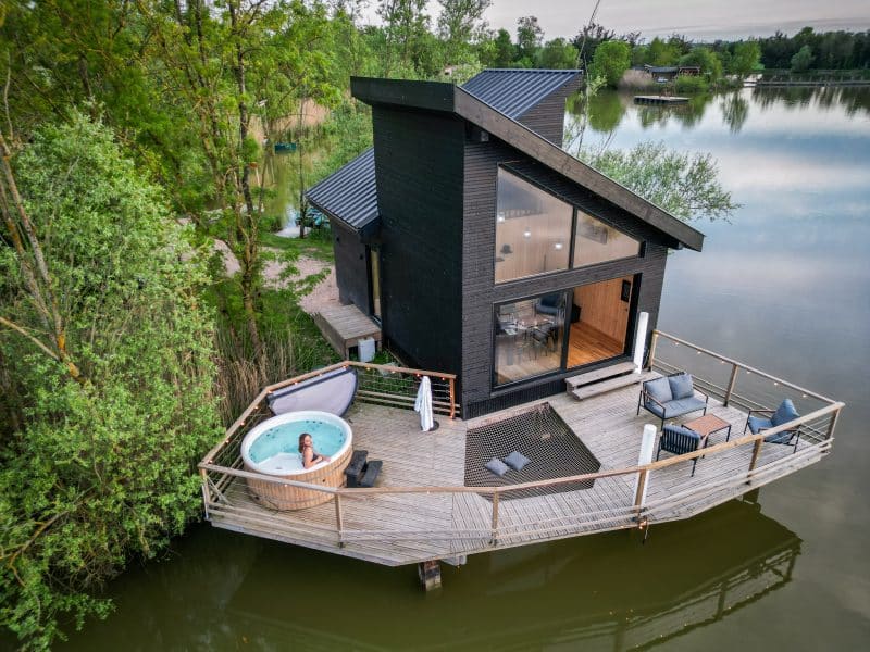 Cabane SPA Design – vue principale