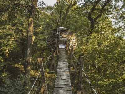 Cabane Lov’Nid Spa Comète – vue 2