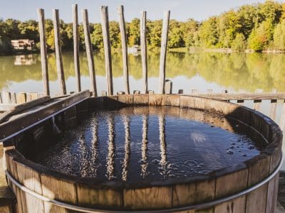 Cabane Spa Miroir – vue 2