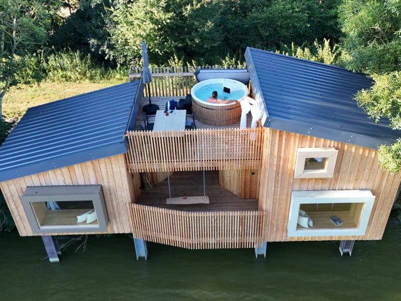 Cabane SPA Horizon – vue principale